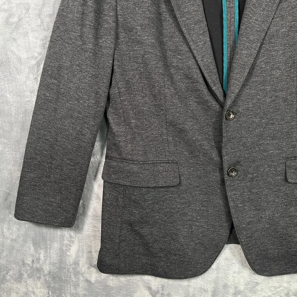 Bonobos Unstructured Blazer Mens 42R Suit Jacket Sport Coat Gray Athletic Fortex